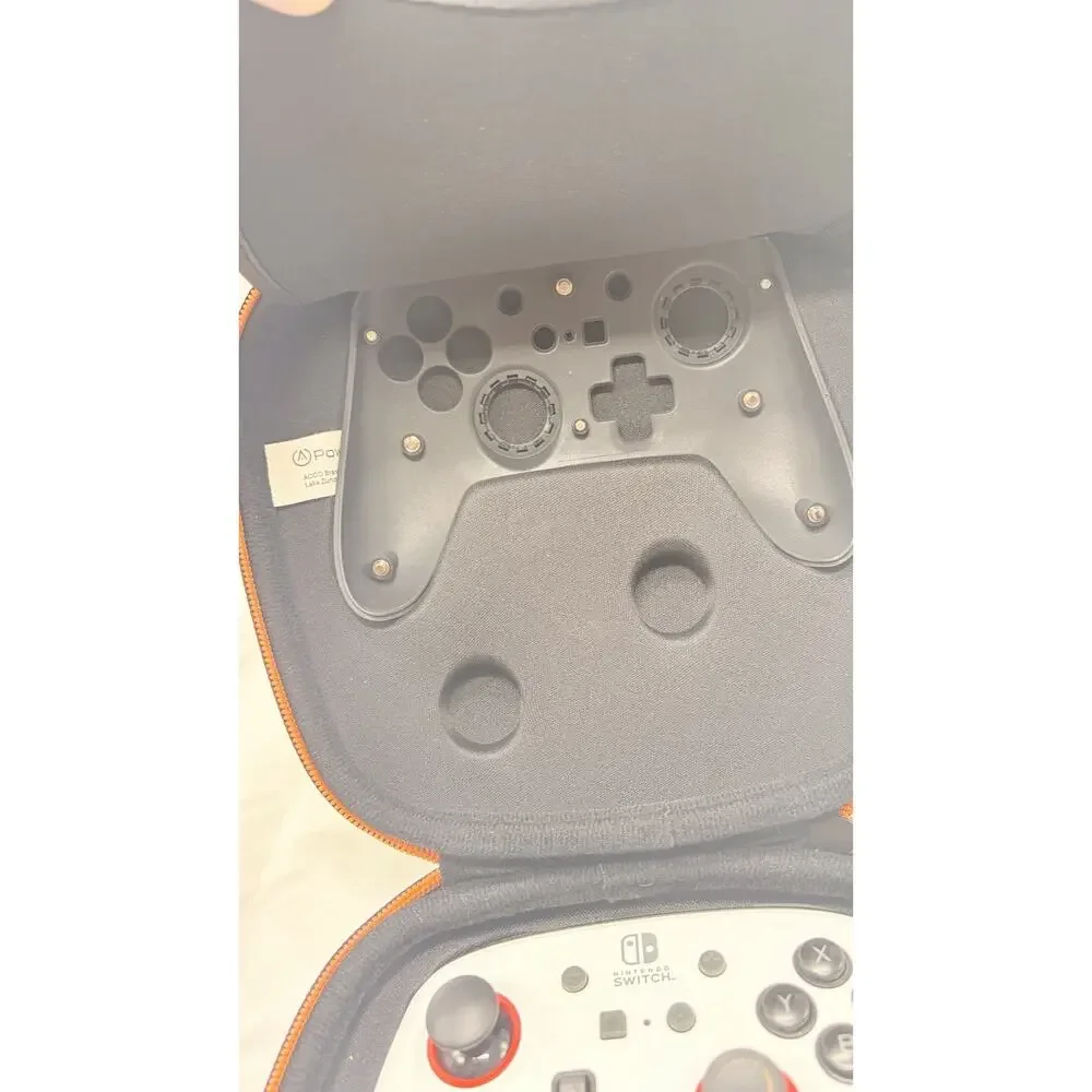Power A Fusion Pro Wireless Controller for Nintendo Switch - White Black Tested